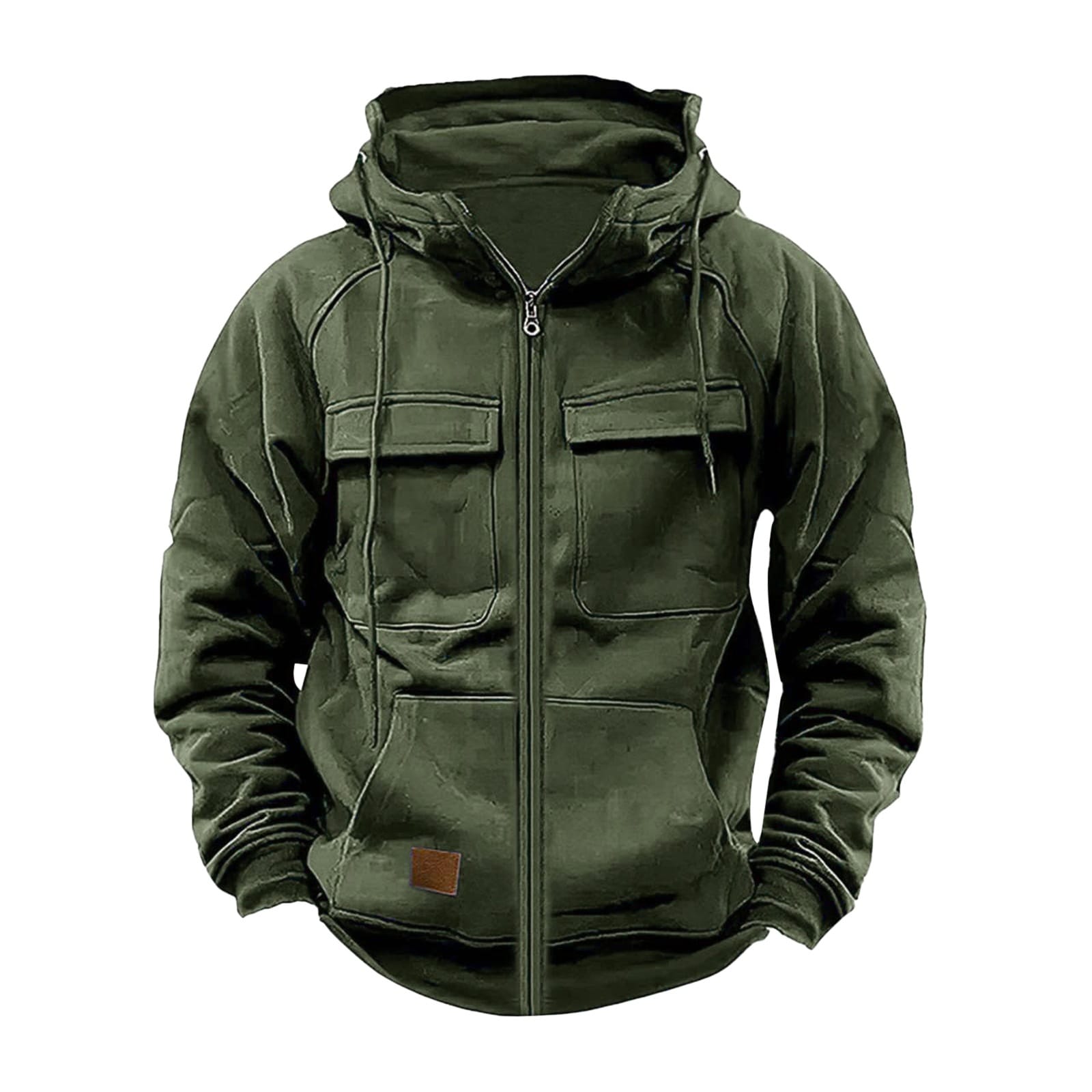 Last Day 60% Off - Men's Loose Fit Half Zip Sweatshirt Hoodie