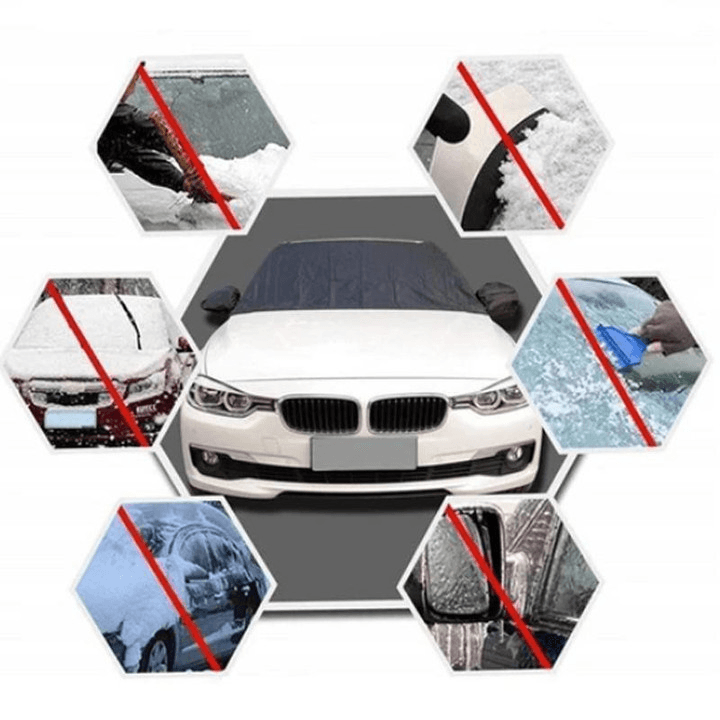 Universal Premium Windshield Snow Cover Sunshade