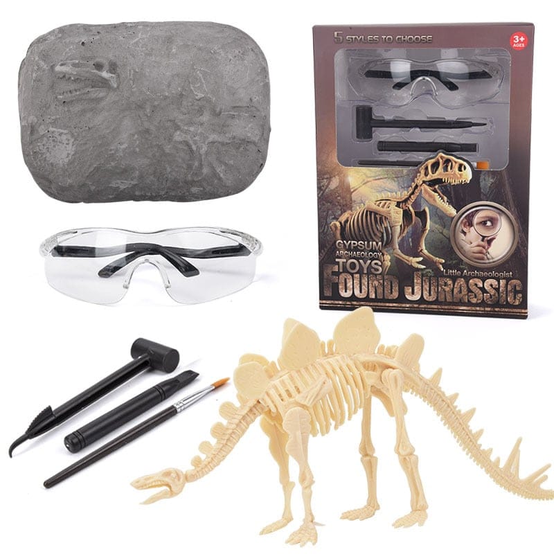 (LAST DAY SALE-48% OFF) Dinosaur Fossil Digging Kit--Buy 2 Free Shipping