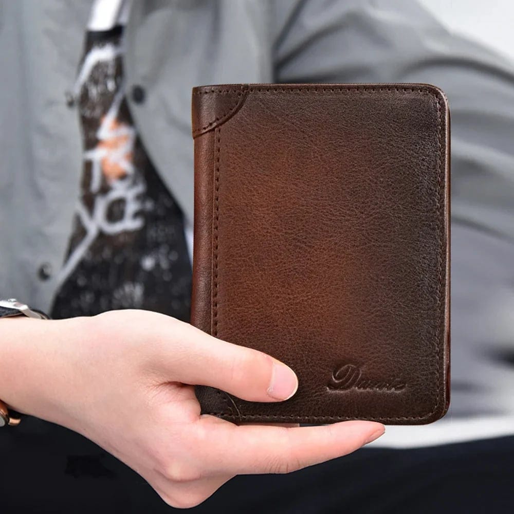 Last Day Promotion-75% OFF-RFIDGenuine Leather Wallet for Men