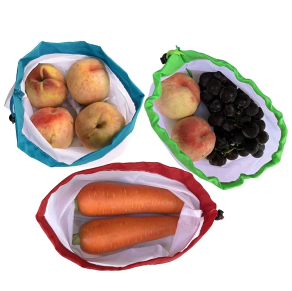 Reusable Produce Bags (12 PIECES SET)