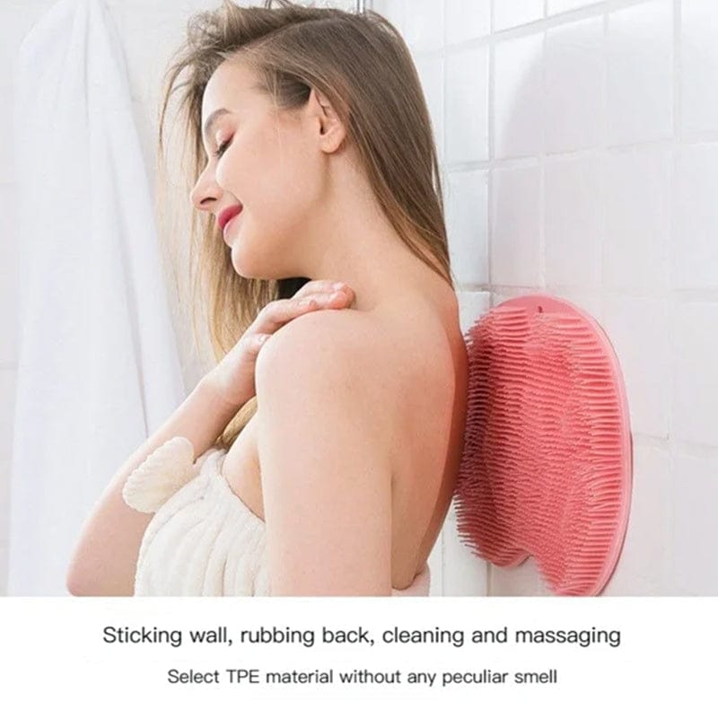 (CHRISTMAS EARLY SALE-48% OFF) Shower Foot & Back Scrubber, Massage Pad