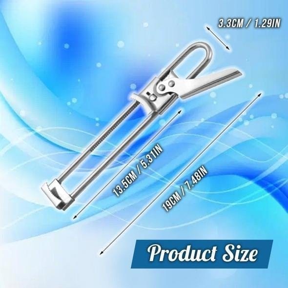 49% OFFAdjustable Multifunctional Stainless Steel Can Opener