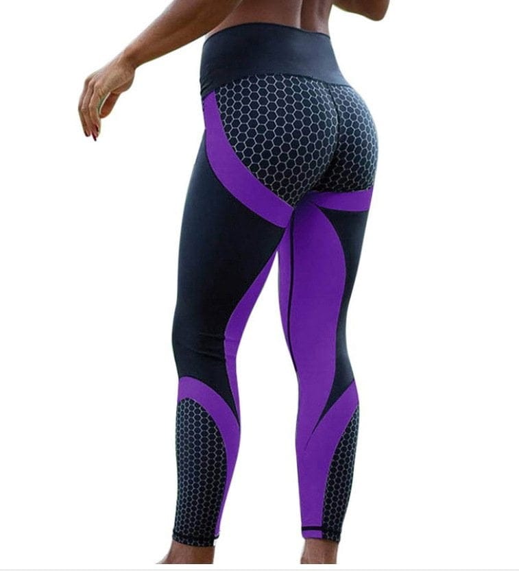 Buy 2 Free ShippingColorblock Butt Lifting High Waist Sports Leggings