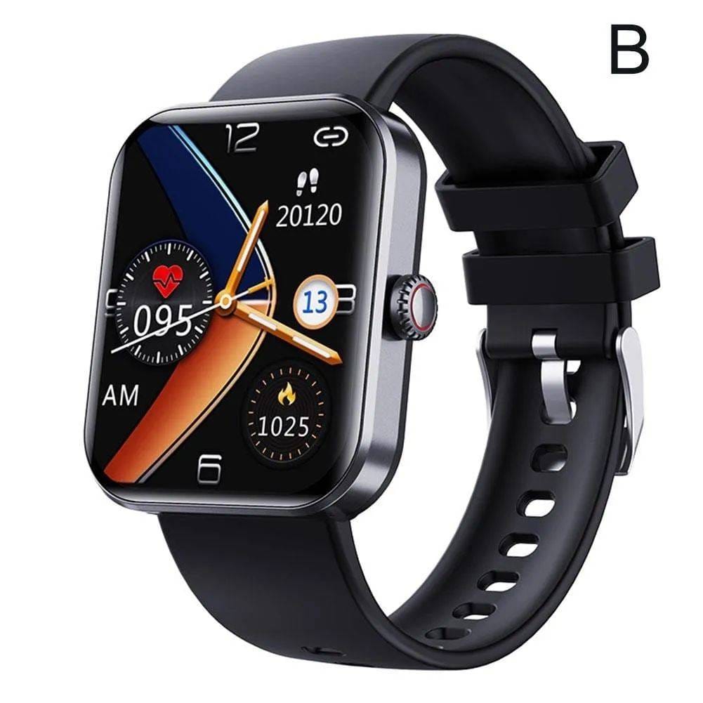 All day monitoring of heart rate,blood sugar, and blood pressure Bluetooth fashion watch support 24 languages