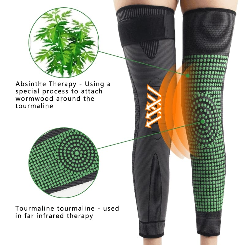 49% Off Only TodayTourmaline acupressure self-heating knee sleeve