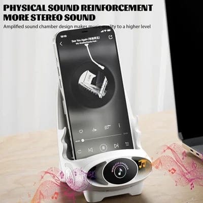 Mini chair wireless fast charger multifunctional phone holder