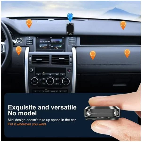 Last Day Promotion 49% OFF - Alloy Folding Magnetic Car Phone Holder