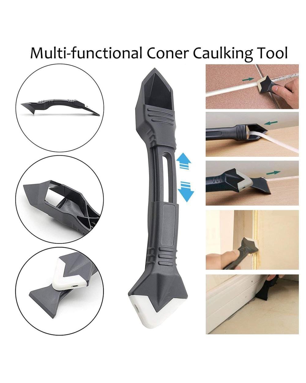 3 in 1 Silicone Caulking Tools Your Ideal Tool In Home