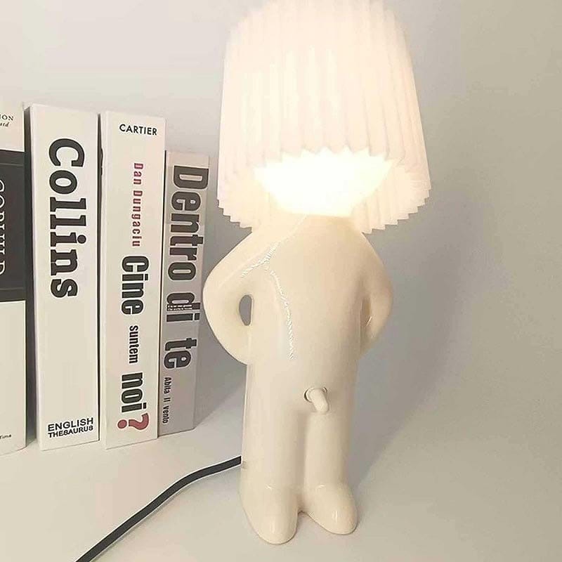 Creative Shy Desk Lamp Bedside Night Lamp Little Naughty Boy Desk Lamp