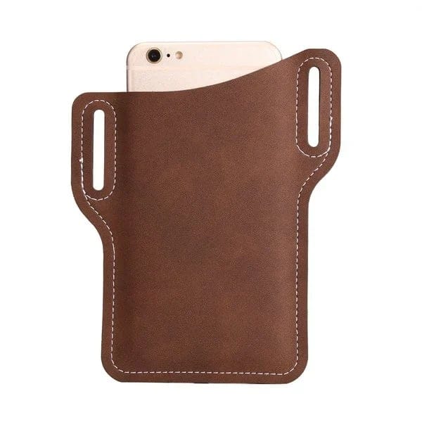 HOT SALE - 49% OFF - Universal leather belt clip phone waist bag