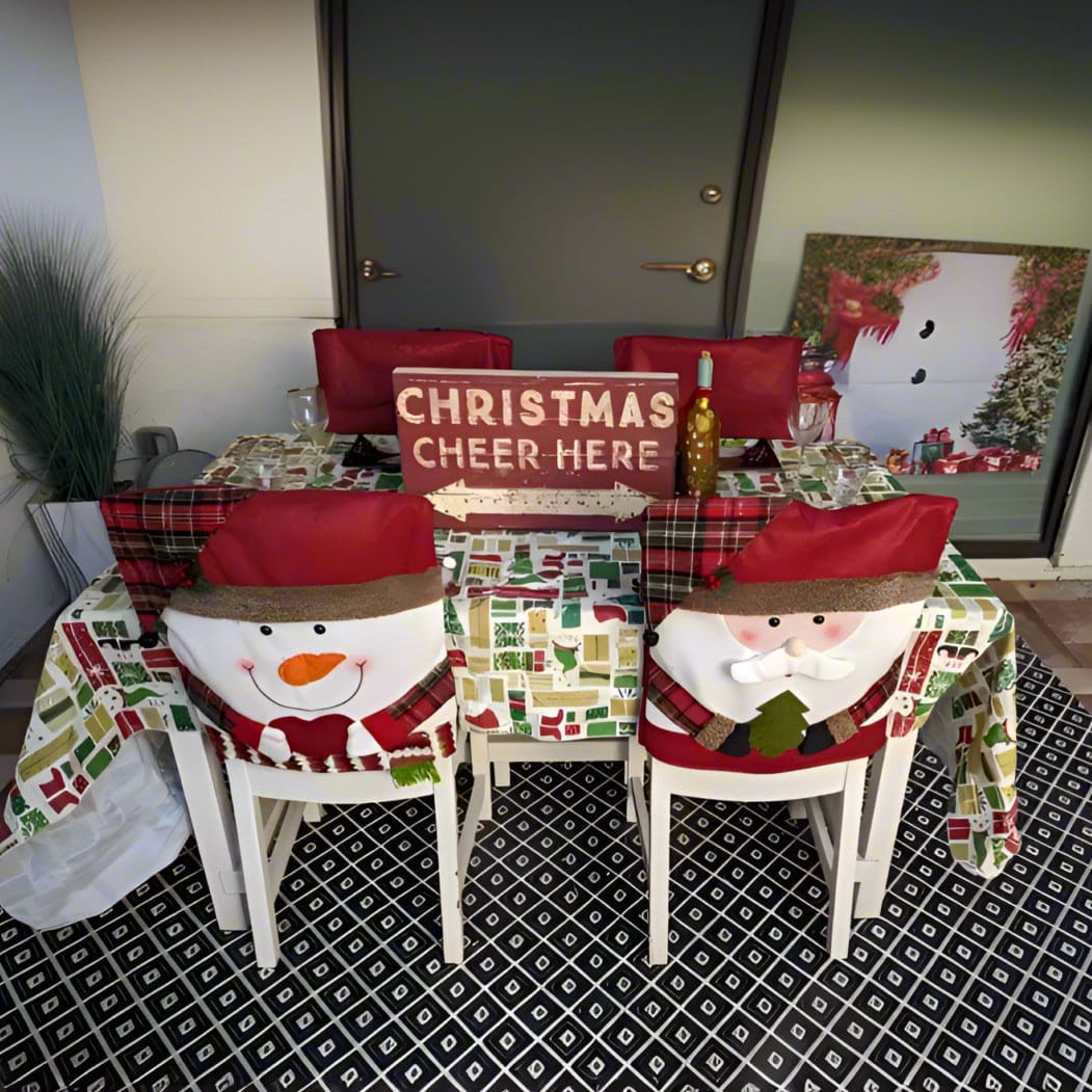Hot SaleChristmas Themed Chair Cover