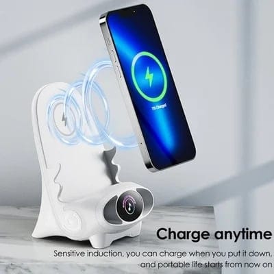 Mini chair wireless fast charger multifunctional phone holder