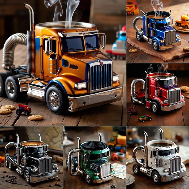 2025 NEW PRODUCTS LAUNCHED Handcrafted Truck Coffee Mug