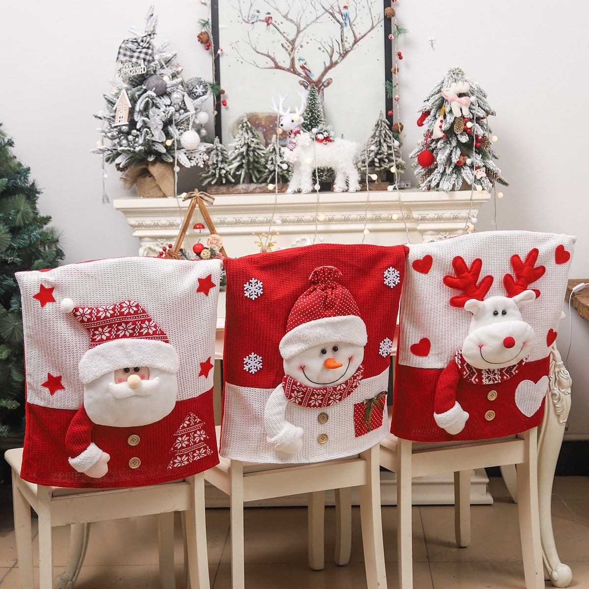 Hot SaleChristmas Themed Chair Cover