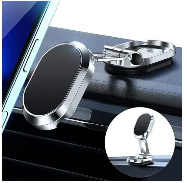 Last Day Promotion 49% OFF - Alloy Folding Magnetic Car Phone Holder