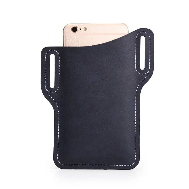 HOT SALE - 49% OFF - Universal leather belt clip phone waist bag