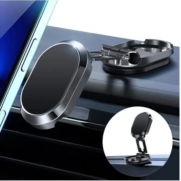 Last Day Promotion 49% OFF - Alloy Folding Magnetic Car Phone Holder