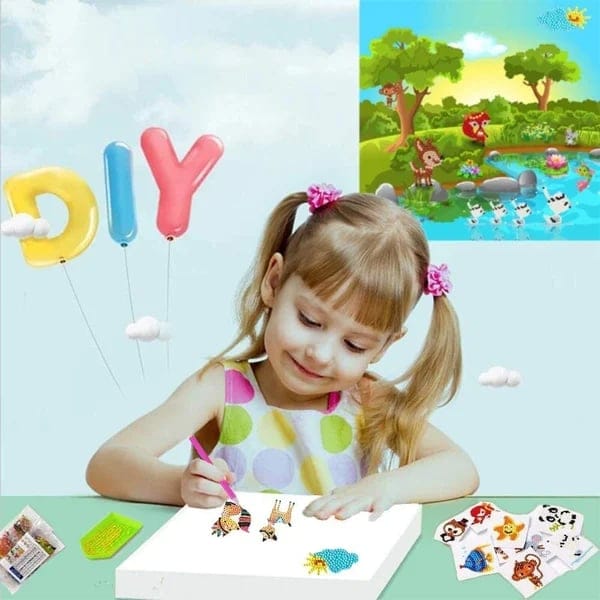 (Last Day Promotion- SAVE 48% OFF)Diamond Painting Stickers Kits