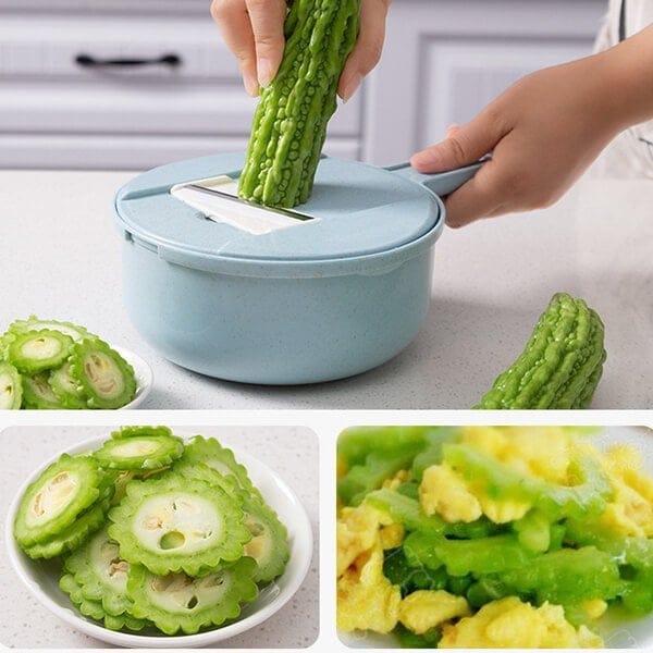 (CHRISTMAS EARLY SALE-48% OFF) 12Pcs/Sets Multi-Function Vegetable Slicer
