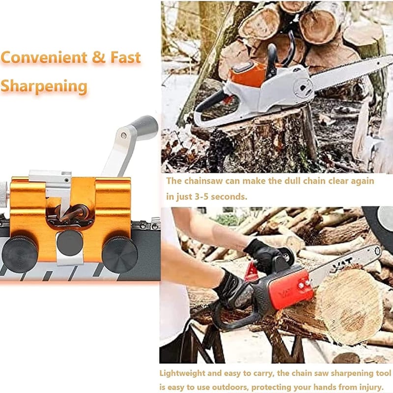 Limited Sale-50%OffChainsaw Chain Sharpener