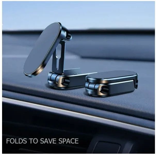 Last Day Promotion 49% OFF - Alloy Folding Magnetic Car Phone Holder