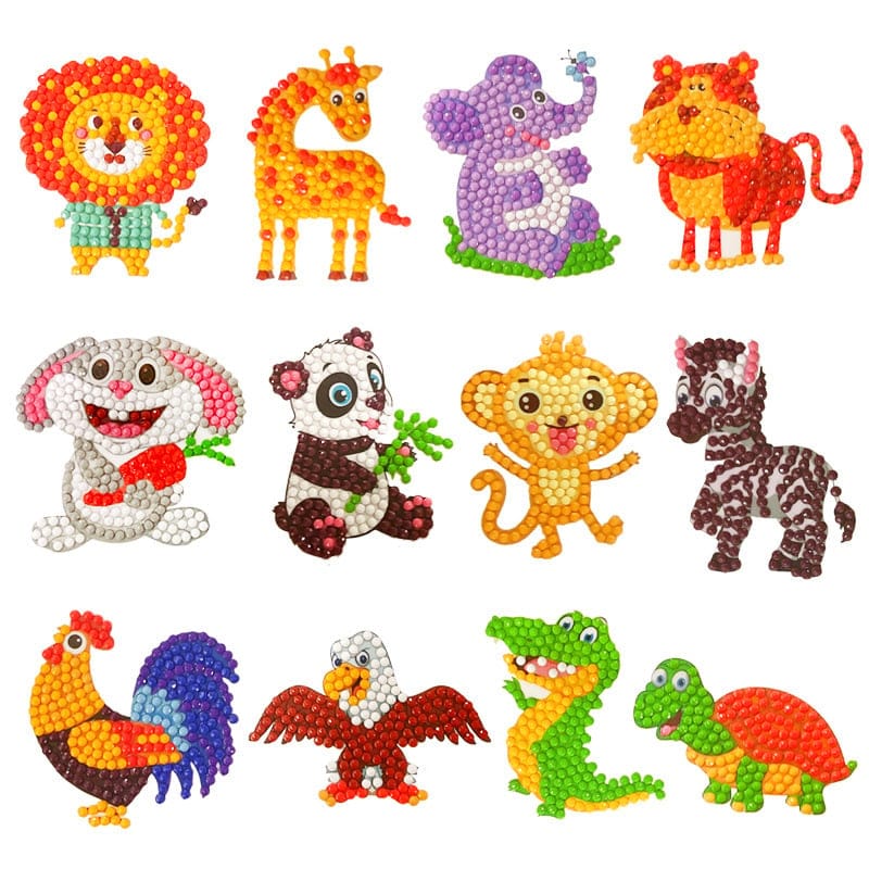 (Last Day Promotion- SAVE 48% OFF)Diamond Painting Stickers Kits
