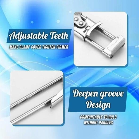 49% OFFAdjustable Multifunctional Stainless Steel Can Opener
