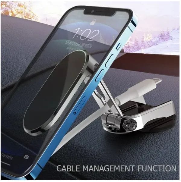 Last Day Promotion 49% OFF - Alloy Folding Magnetic Car Phone Holder
