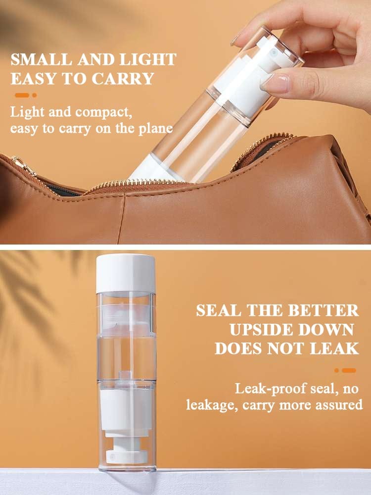 Hot Sale- SAVE 48% OFF - Vacuum Cosmetic Travel Container-BUY MORE SAVE MORE