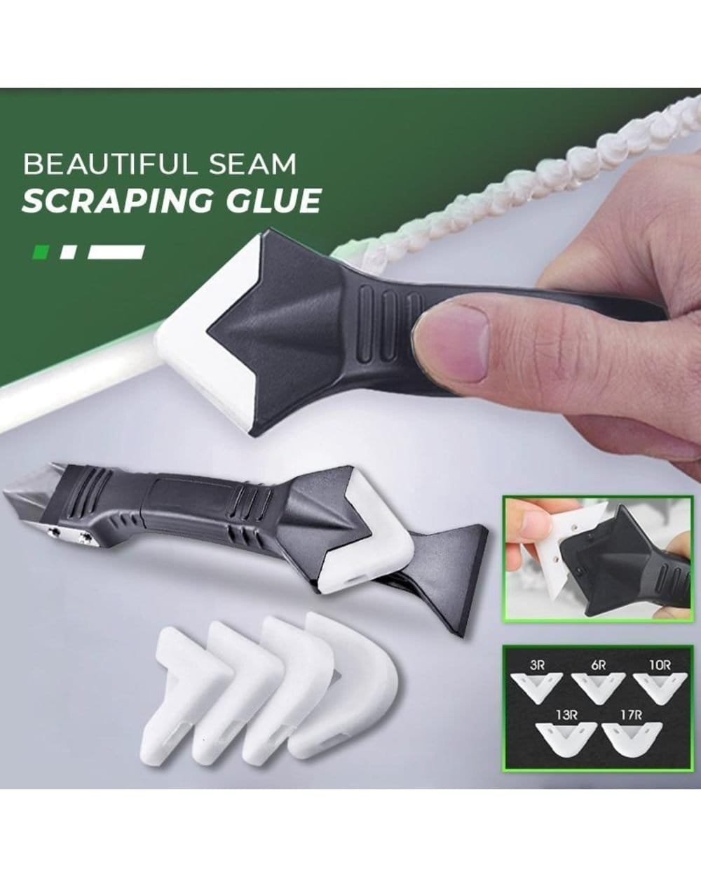 3 in 1 Silicone Caulking Tools Your Ideal Tool In Home