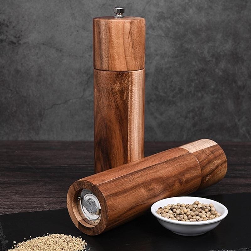 Acacia Wood Salt & Pepper Mill