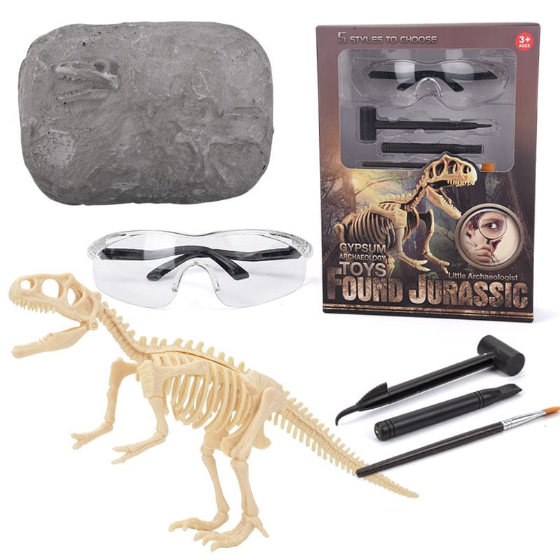 (LAST DAY SALE-48% OFF) Dinosaur Fossil Digging Kit--Buy 2 Free Shipping