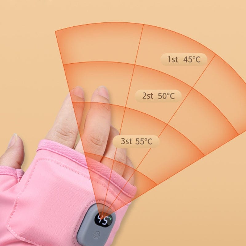 Hot Sales - 49% OFFSmart Thermostatic Heated Fingerless Gloves