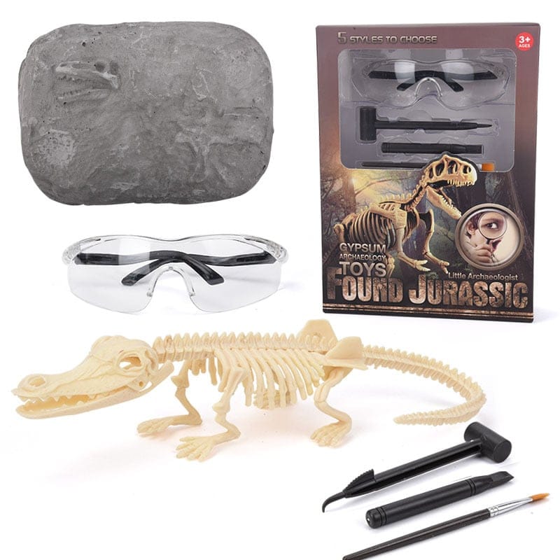 (LAST DAY SALE-48% OFF) Dinosaur Fossil Digging Kit--Buy 2 Free Shipping