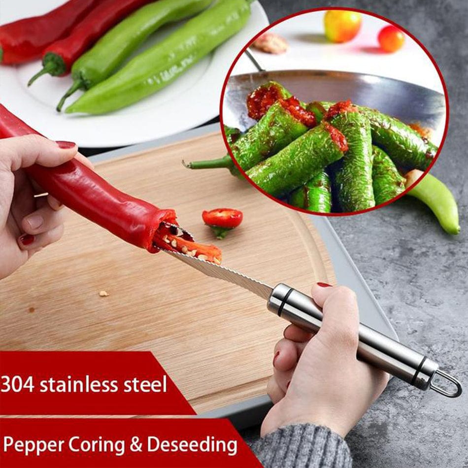 (Early Christmas Sale- SAVE 48% OFF) Pepper Seed Corer Remover (Buy 3 Get 2 Free)