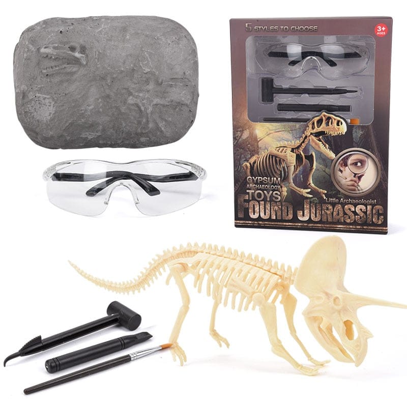 (LAST DAY SALE-48% OFF) Dinosaur Fossil Digging Kit--Buy 2 Free Shipping