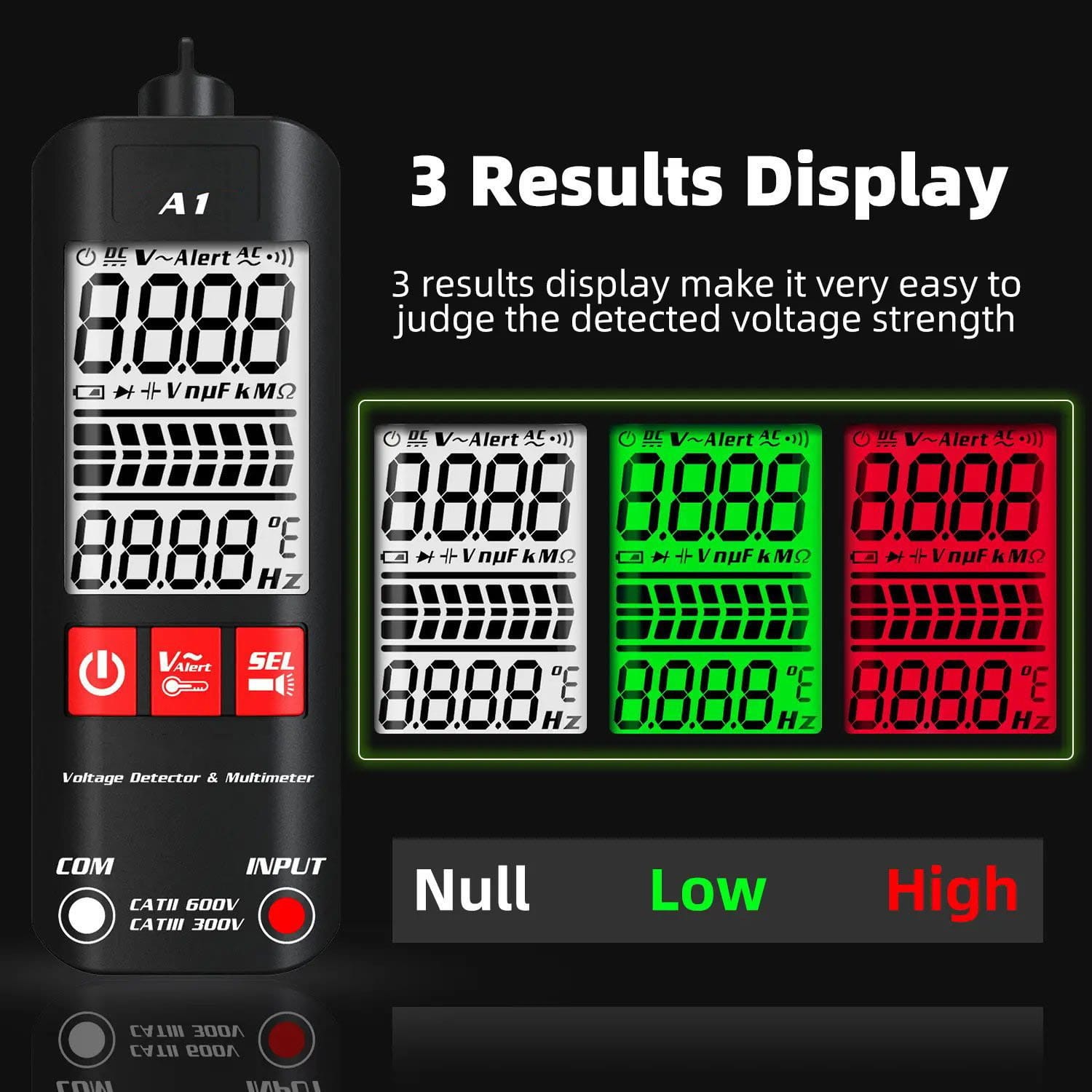 LAST DAY 48% OFFA1 Fully Automatic Anti-Burn Intelligent Digital Multimeter