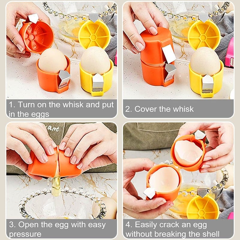 2024 SALE - No Mess Easy Egg Opener