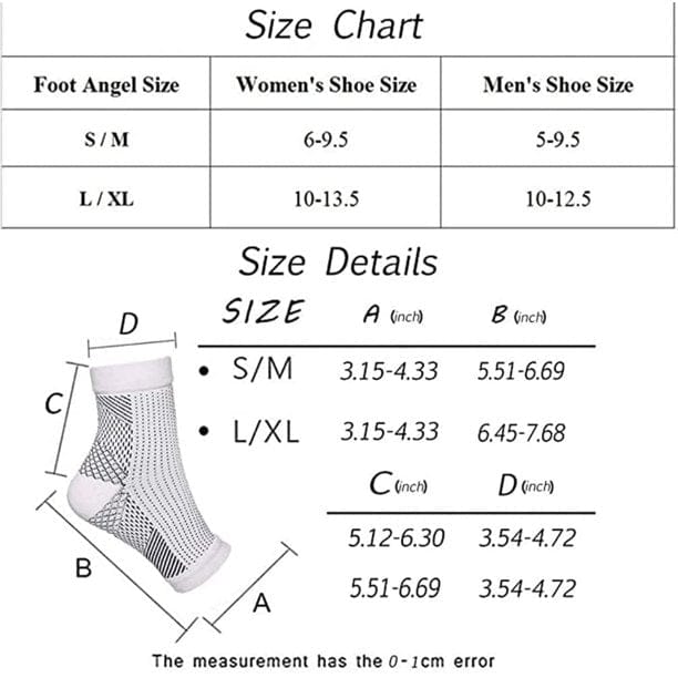 "Medical Certification" Compression Foot Sleeves Men Women Compression Socks with Arch Heel Support