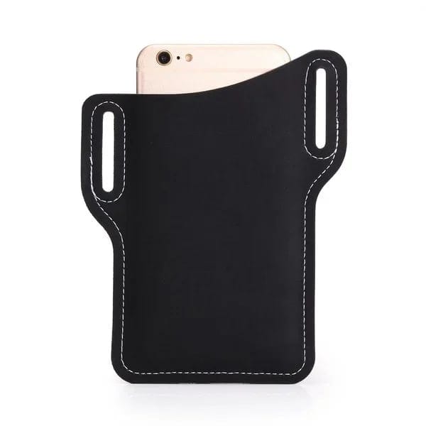 HOT SALE - 49% OFF - Universal leather belt clip phone waist bag