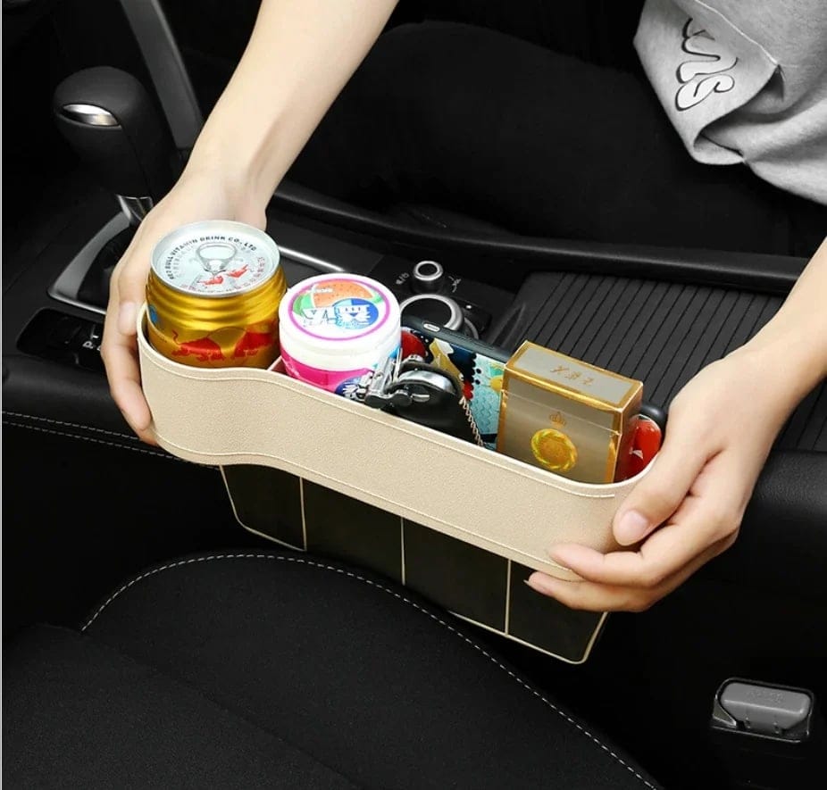 Last day 49% OFF-Leather Multifunctional Car Seat Organizer