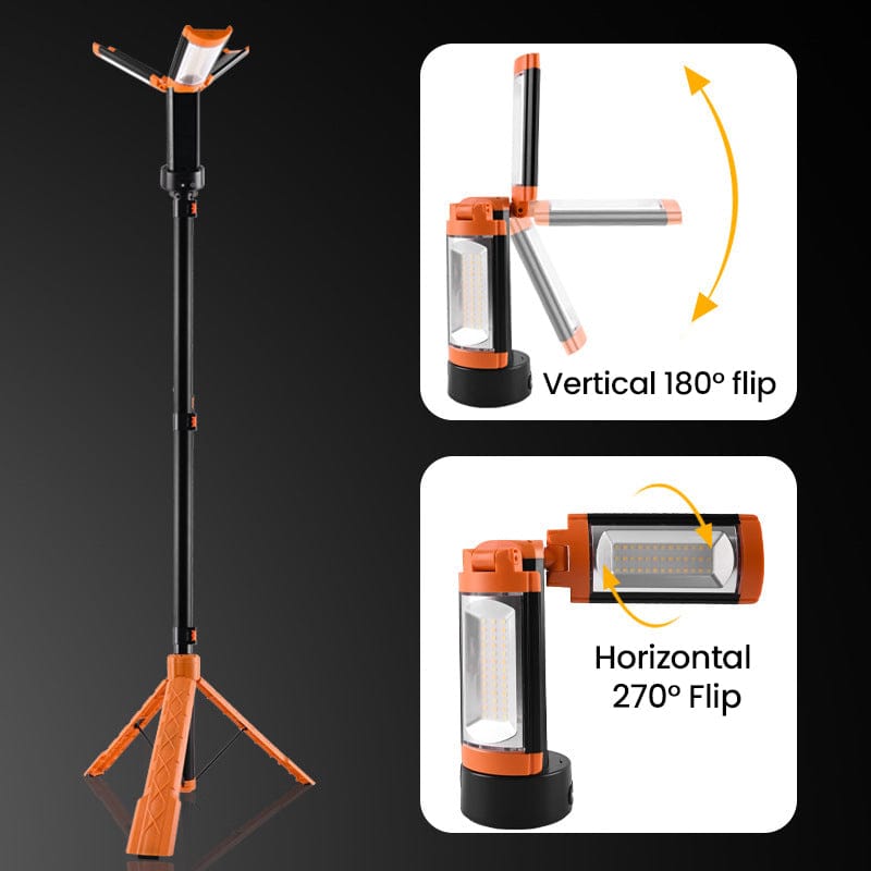 2025 HOT SALERechargeable Folding LED Camping Light with Stand
