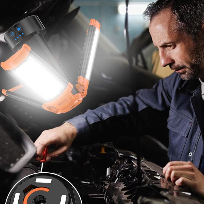 2025 HOT SALERechargeable Folding LED Camping Light with Stand