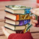 Handmade 3D reading happiness mug - Original